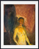 Edvard Munch Fine Art Print, Self Portrait in Hell