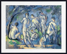 Paul Cézanne Print, Seven Bathers (1900)