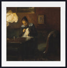 Carl Holsøe Print, Sewing (circa 1910)