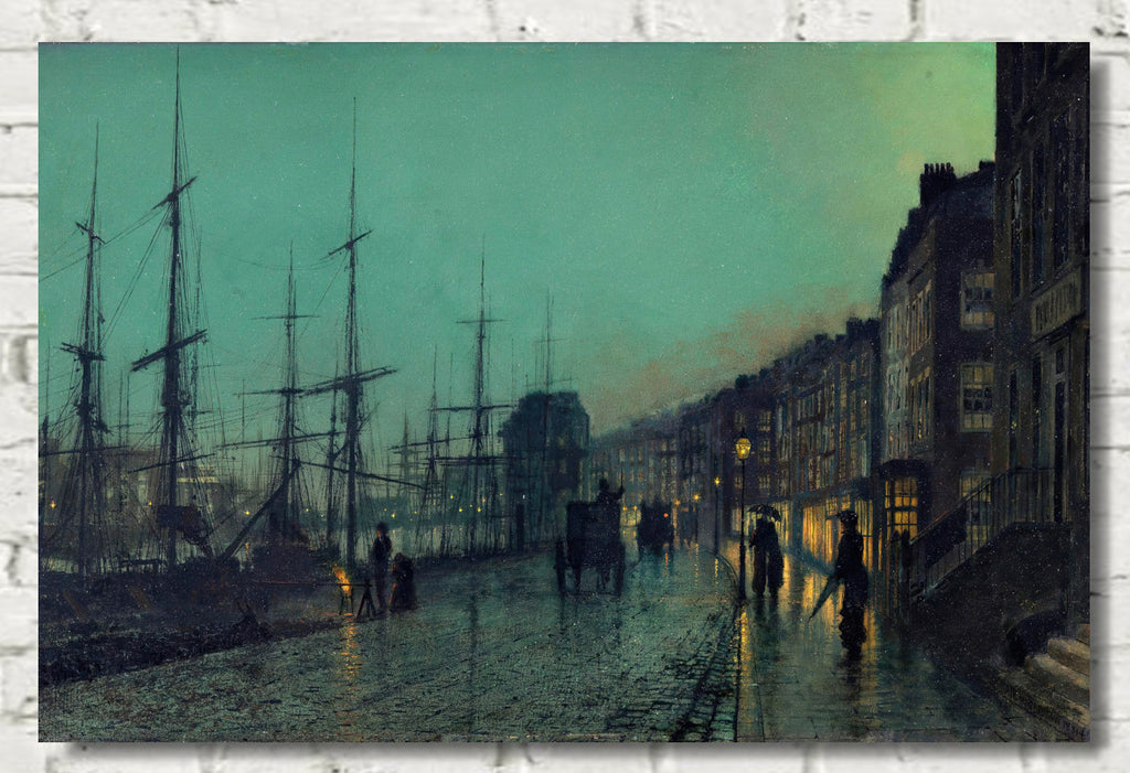 Shipping on the Clyde (1881), John Atkinson Grimshaw