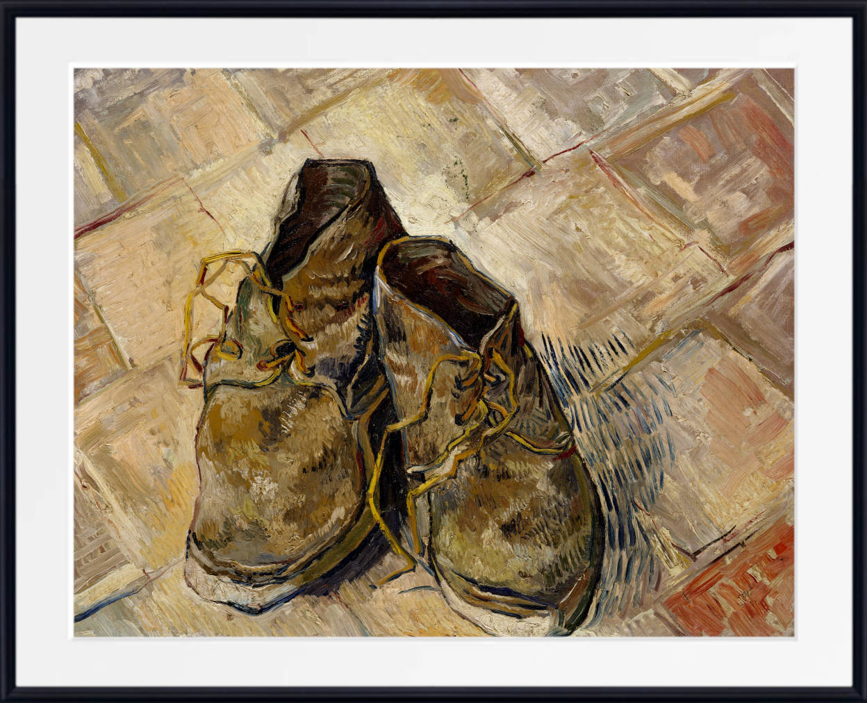 Shoes, Vincent Van Gogh Fine Art Print