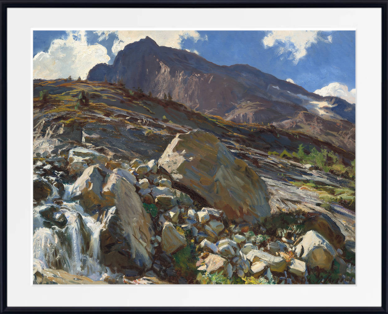 John Singer Sargent Print, Simplon Pass (1911)