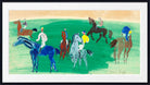 Six cavaliers et jockeys by Raoul Dufy