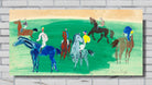 Six cavaliers et jockeys by Raoul Dufy