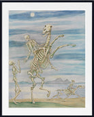 Skeleton on Horseback, Nils Dardel