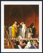 Jean-Léon Gérôme Fine Art Print : Slave Market in Ancient Rome