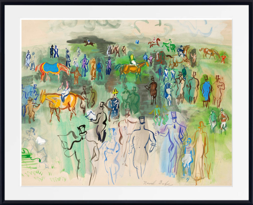 Sleek and stylish on the lawn by Raoul Dufy