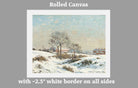 Camille Pissarro – Snowy Landscape at South Norwood (1871) | Fine Art Print