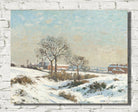 Camille Pissarro – Snowy Landscape at South Norwood (1871) | Fine Art Print