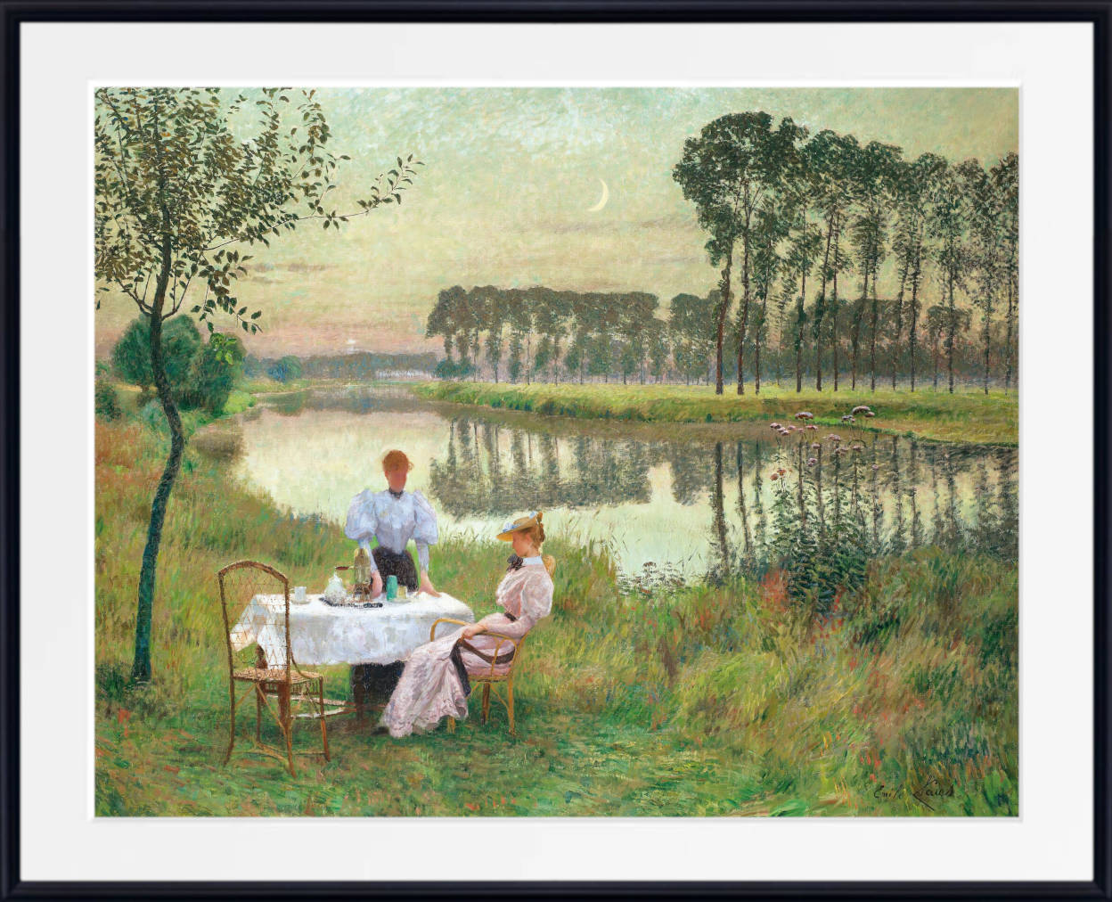 Summer Party, Emile Claus, Belgian Luminsm