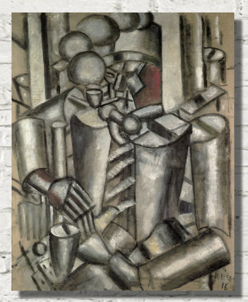 Soldier with a pipe (Le Soldat à la Pipe), Fernand Léger