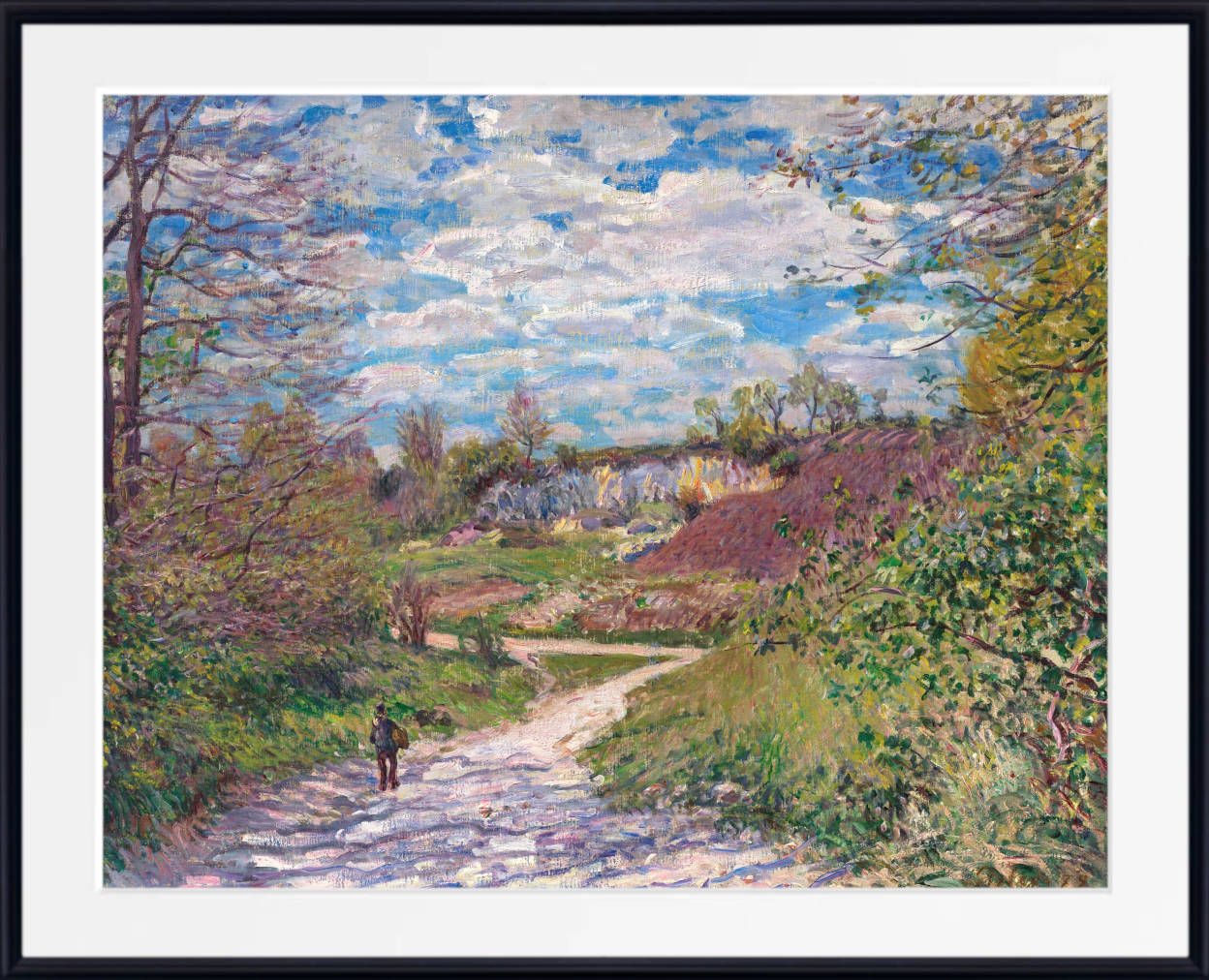 Alfred Sisley Print, View of Moret (1889) – GalleryThane