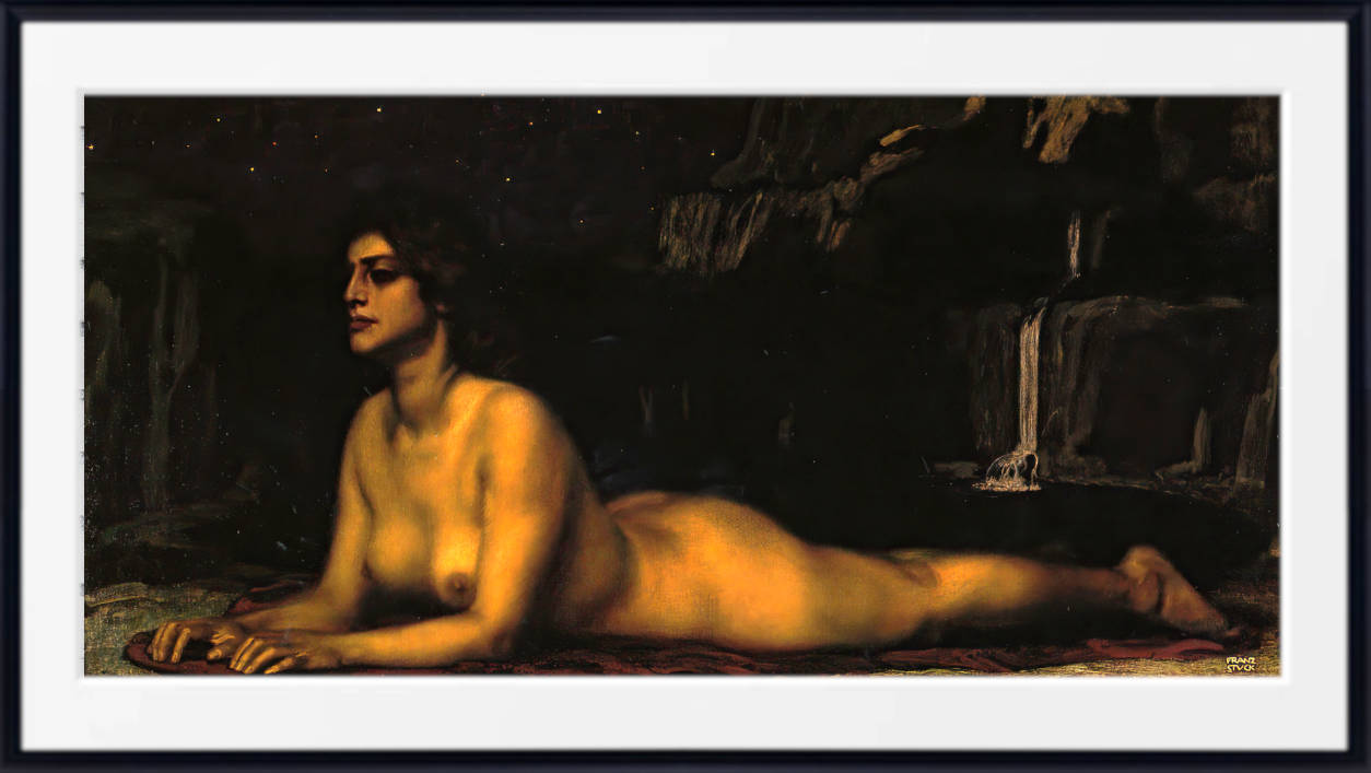 Franz Stuck Print, Sphinx (1904)