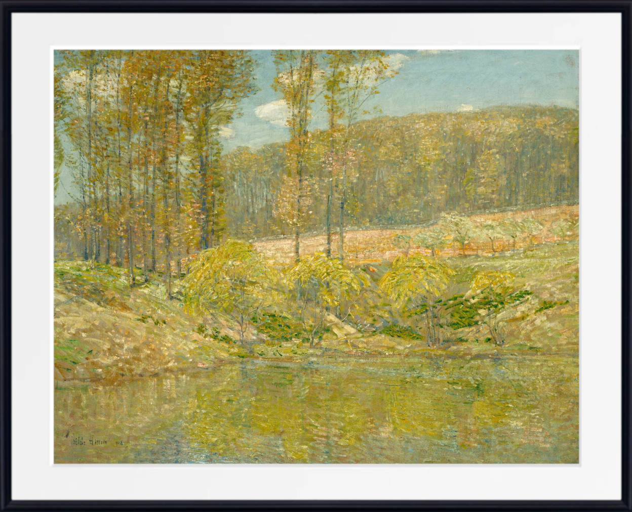 Frederick Childe Hassam Print : Spring, Navesink Highlands (1908)