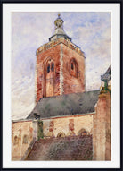 Cass Gilbert Print, St. Martin’s Church, Utrecht, Holland (1898)