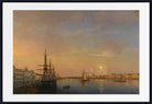 Ivan Aivazovsky Print, St. Petersburg - Galleon on the docks