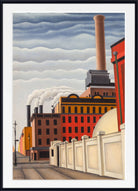 George Ault Fine Art Print, Stacks up 1st Avenue at 34th Street