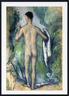 Paul Cézanne Print, Standing Bather, Seen from the Back (1879)