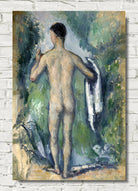 Paul Cézanne Print, Standing Bather, Seen from the Back (1879)