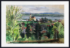 Otto Geigenberger Print, Starnberg von oben