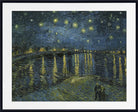 Vincent Van Gogh Fine Art Print, Starry Night on the Rhone