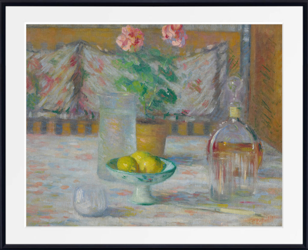 Still Life with Lemons, Theodore Earl Butler