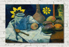 Paul Gauguin Print : Still Life with Teapot and Fruit (1896)