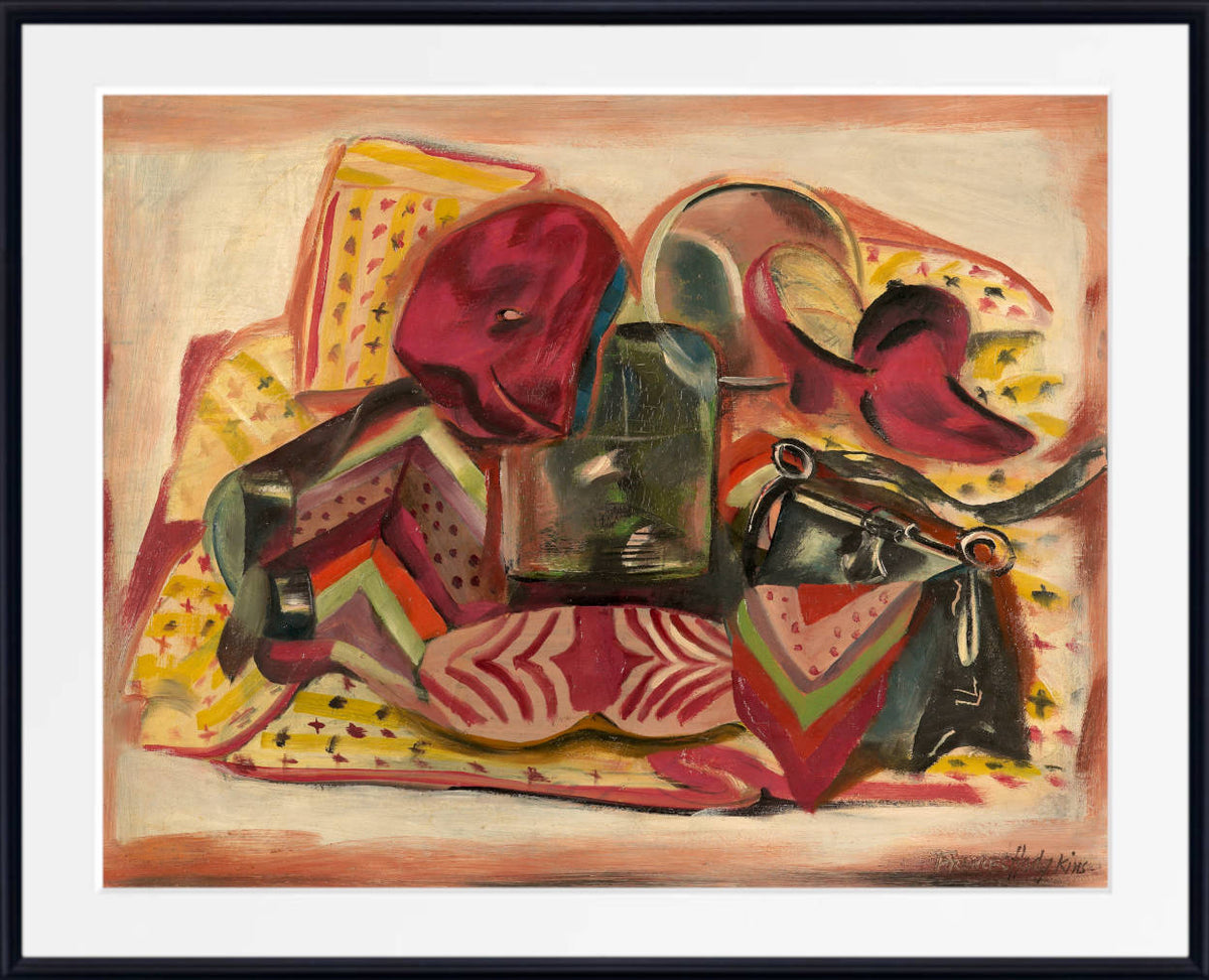 Frances Hodgkins Print, Still life; Self-portrait (circa 1935 ...