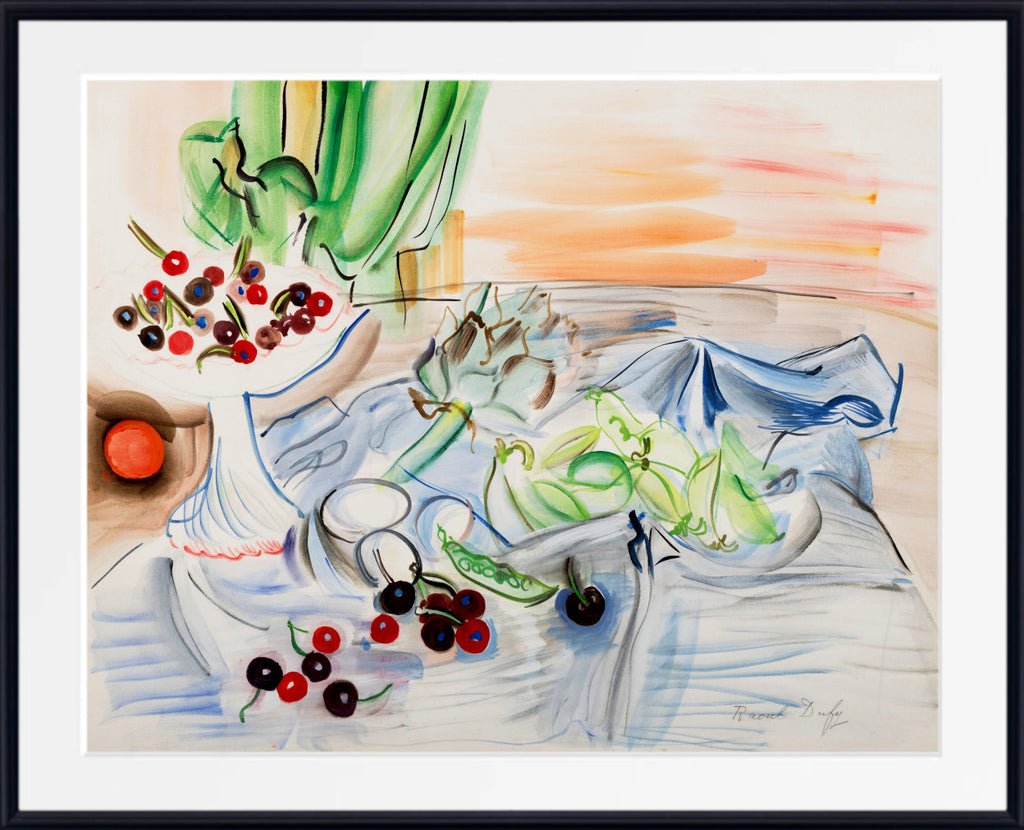 Still life with artichoke by Raoul Dufy