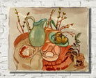 Frances Hodgkins Print, Still life with eggs and willow (1929)