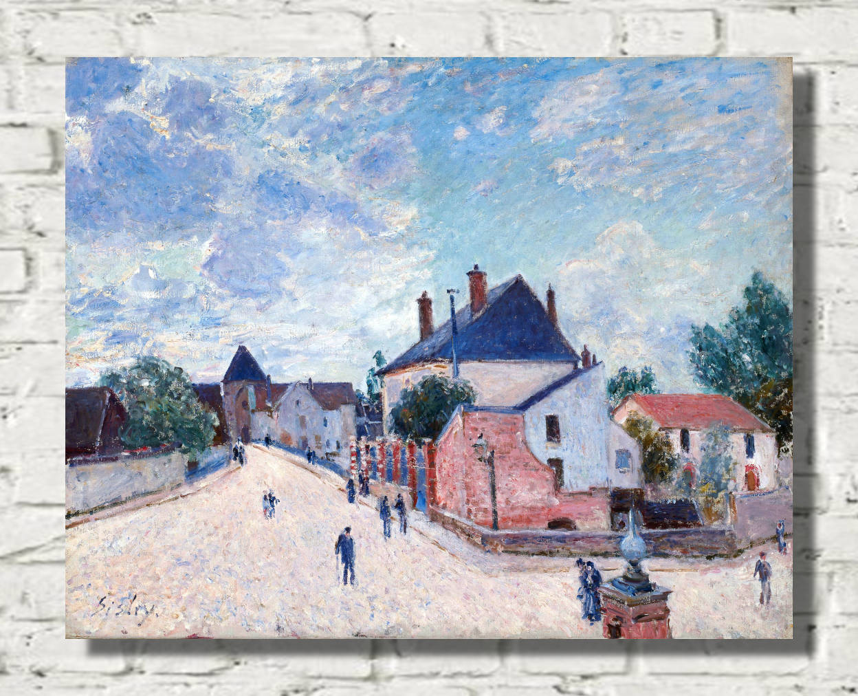 Alfred Sisley Print, Street in Moret (c. 1890)