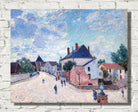 Alfred Sisley Print, Street in Moret (c. 1890)