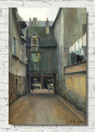 Santiago Rusinol Print, Street in Rouen