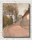 Alfred Sisley Print, Street in Ville-d’Array (1873)