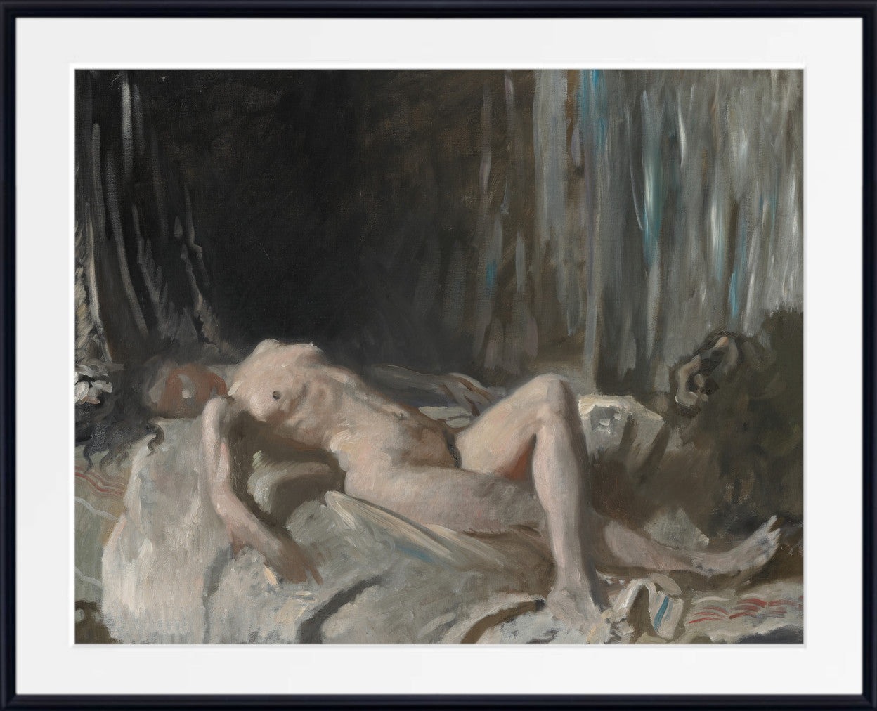 Study of a Female Nude, William Orpen Fine Art Print