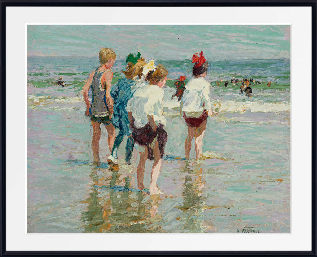 Summer Day, Brighton Beach by Edward Henry Potthast