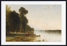 John Frederick Kensett Print, Summer Day on Conesus Lake (1870)