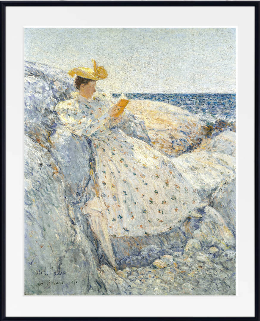 Frederick Childe Hassam Print : Summer Sunlight (Isles Of Shoals) (1892)