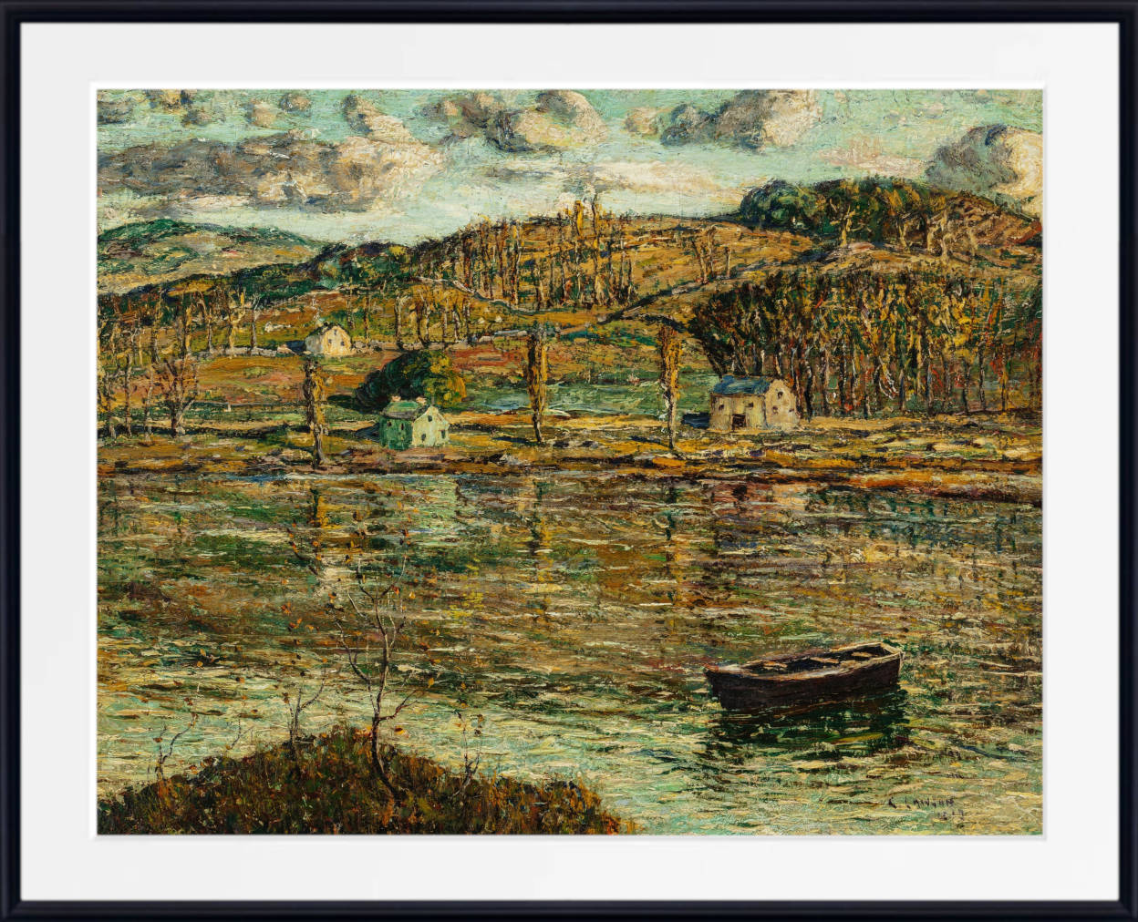 Sunlight on the Harlem River, Ernest Lawson Fine Art Print