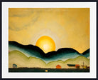 Arthur Dove Fine Art Print, Sunrise Northport Harbor
