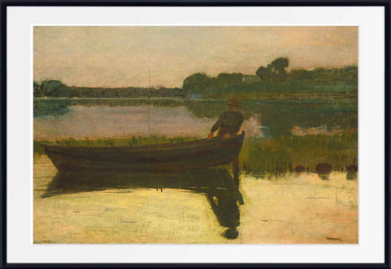 Winslow Homer Fine Art Print :  Sunset