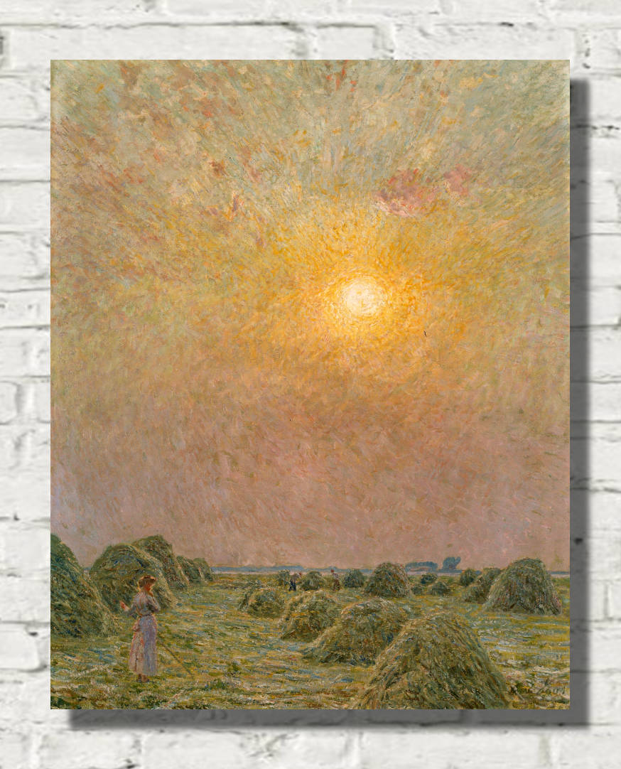 Emile Claus Print, Sunset (1911)