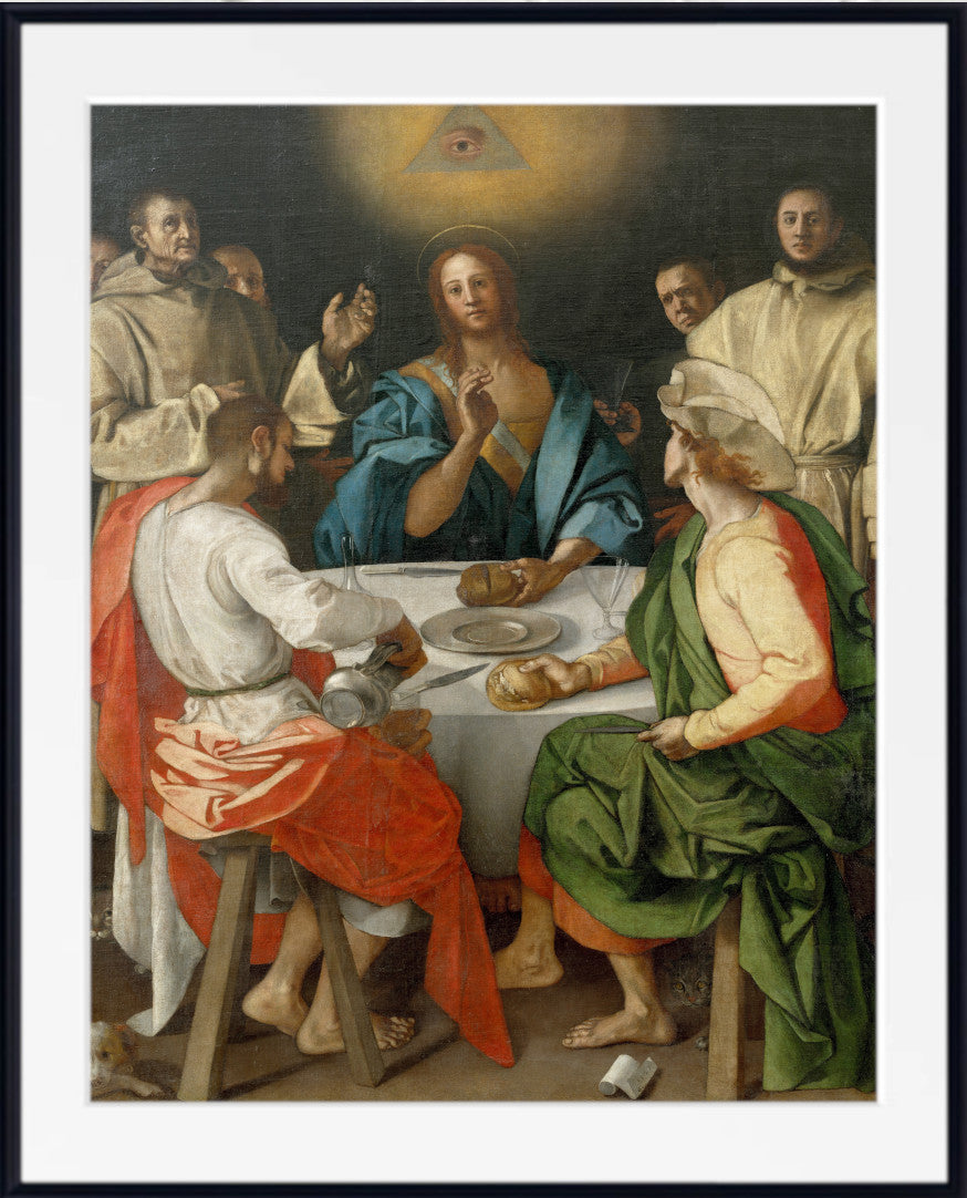 Supper at Emmaus (1525) by Pontormo