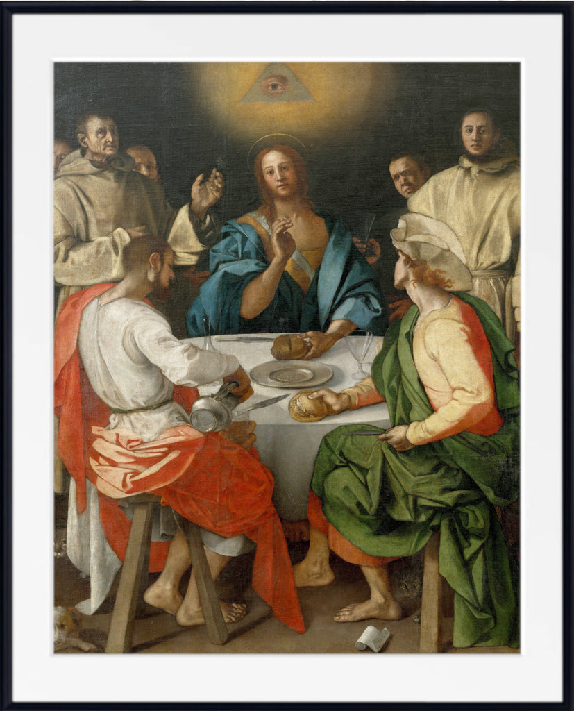 Supper at Emmaus (1525) by Pontormo