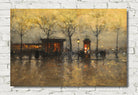 Luigi Loir Fine Art Print: Sur le quais de Paris