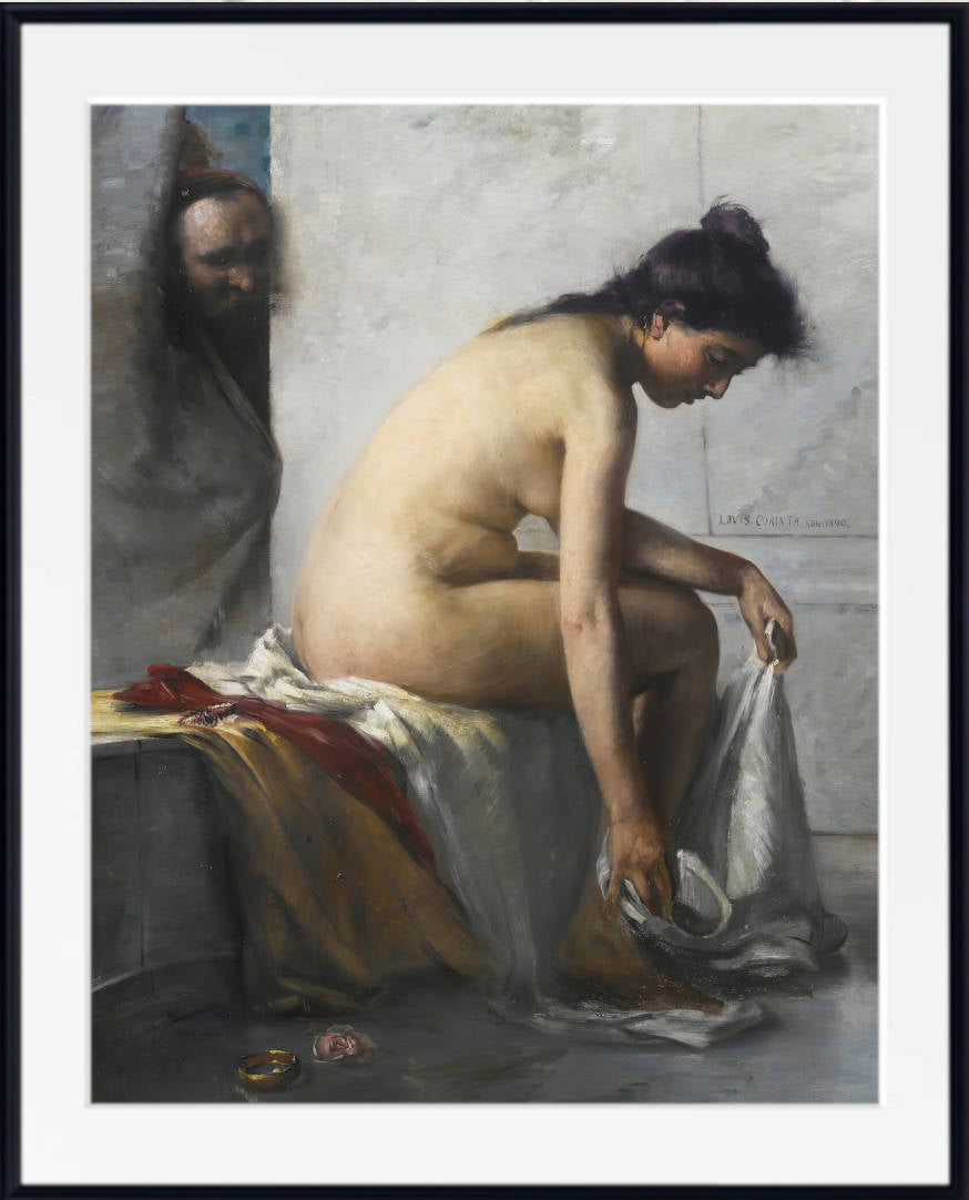 Susanna in the bath, Lovis Corinth Fine Art Print