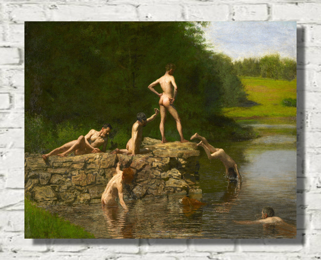 The Swimming Hole by Thomas Eakins