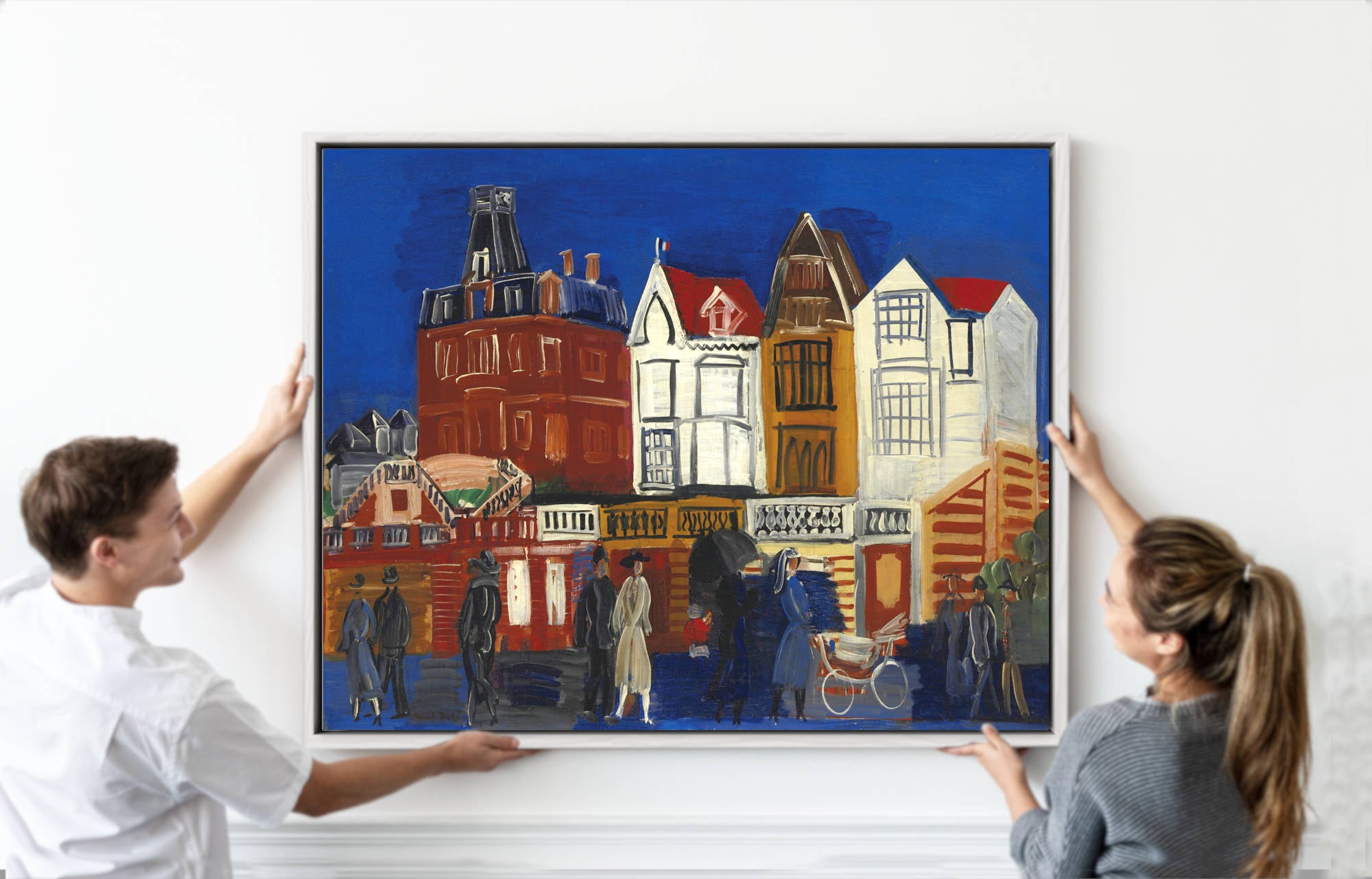 Raoul Dufy Canvas & Prints – The Walk in Trouville