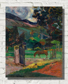 Paul Gauguin Print : Tahitian Landscape (1892)