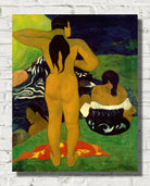 Paul Gauguin Print : Tahitian Women Bathing (1892)